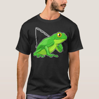 T-shirt Canne de pêche de la grenouille