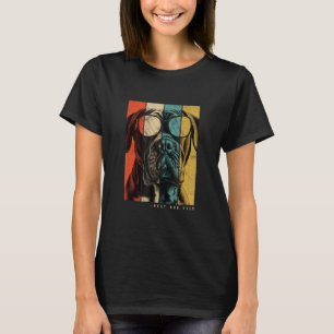 T-shirt Canne vintage Corso Chien Maman Papa Enfants Homme