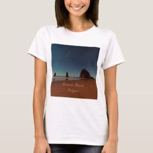 T-shirt Cannon Beach Oregon Haystack Rock