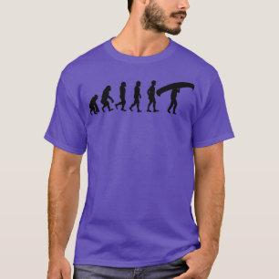 T-shirt Canoë Canoë Canoë Canoë Évolution du canoë