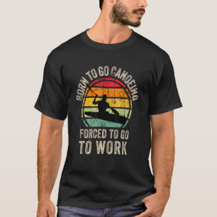 T-shirt Canoë cool Kayak Graphic Canoë paddle M
