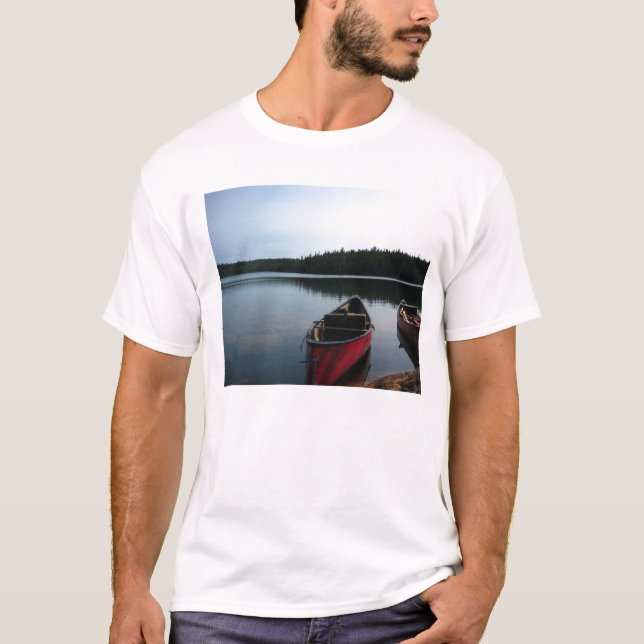 T-shirt Canoë-kayak au Canada (Devant)