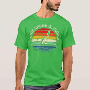 T-shirt Canoë-kayak Ginnie Springs Florida River Canoe Lov