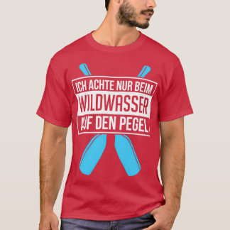 T-shirt Canoéistes canoéistes du niveau de l'eau blanche
