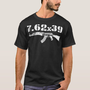 T-shirt Canon de calibre 7,62X39 AK-47 AK-Ammo