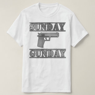 T-shirt canon dimanche