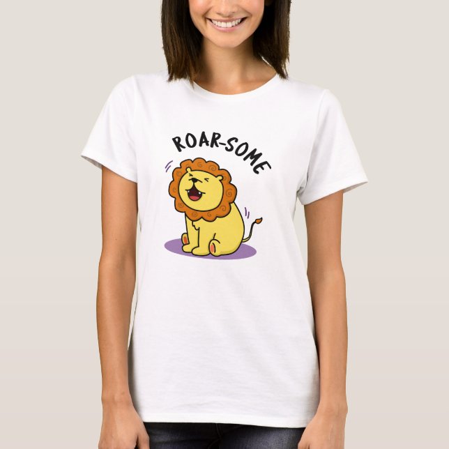 T-shirt Canon Lion Roarsome Funky Roaring (Devant)