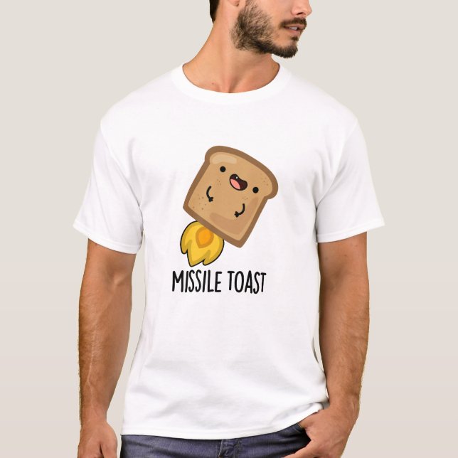 T-shirt Canons Mistletoe Drôle Toast Missile (Devant)