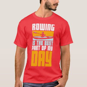 T-shirt canot à ramer canot rangée kayak rameur 4