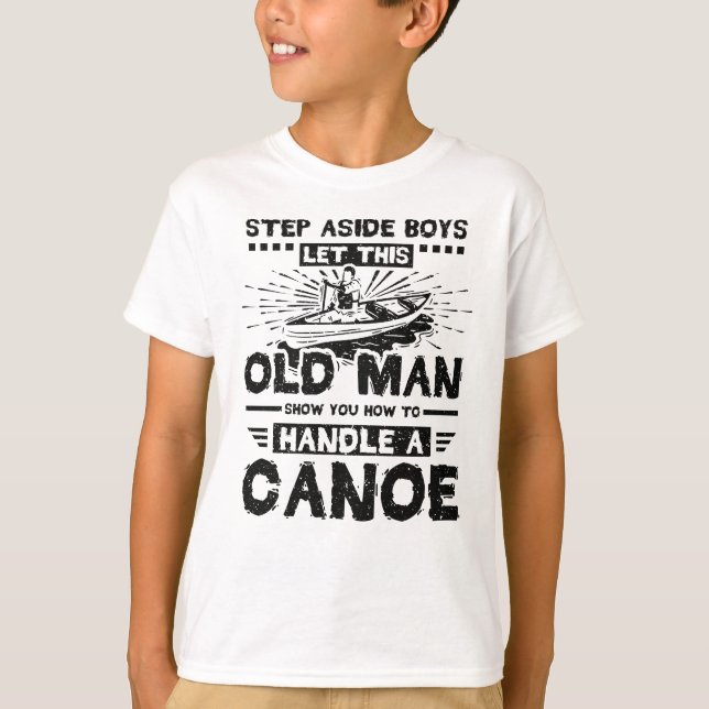 T-shirt Canot Old Man (Devant)
