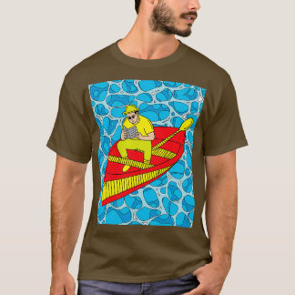 T-shirt Canot Reto Nature Eau 5