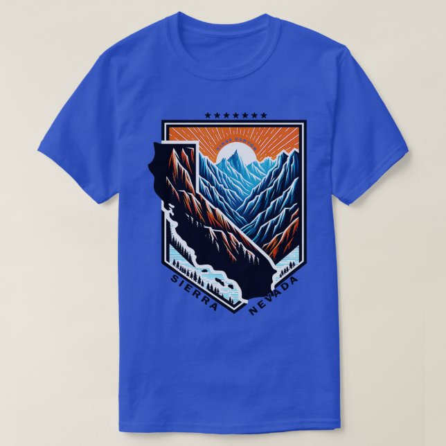 T-shirt canyon des rois Sierra Nevada (Design devant)