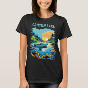 T-shirt Canyon Lake Arizona Blue Voyage