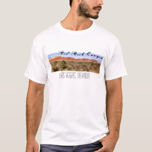 T-shirt Canyon rouge de roche, Las Vegas, Nevada