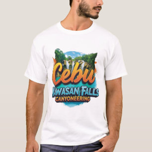 T-SHIRT CANYONEERING DES CHUTES DE KAWASAN À CEBU