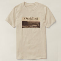 T-shirt Canyonlands de gazouillement de #ParkChat