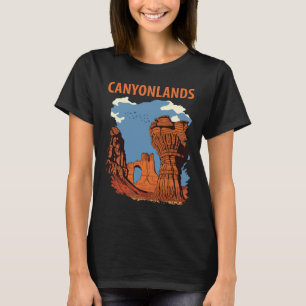 T-shirt Canyonlands Utah Arches Orange Voyage