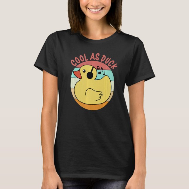 T-shirt Caoutchouc Canards en caoutchouc Canards Canards S (Devant)