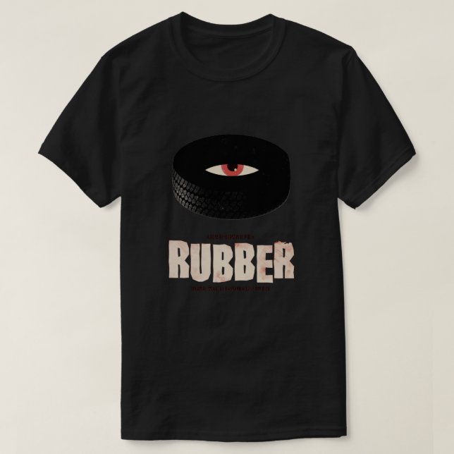 T-shirt Caoutchouc - Un film de Quentin Dupieux Relaxé (Design devant)