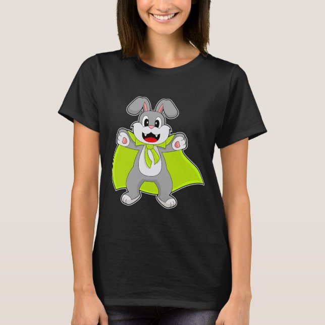 T-shirt Cap Halloween Rabbit (Devant)