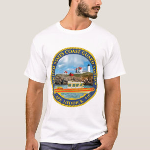 T-shirt Cap Neddick de station d'USCG