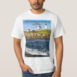 T-shirt Cap Neddick, "T-shirt de phare de la protubérance