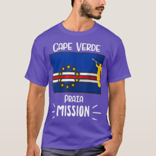 T-shirt Cap-Vert Praia Mormon LDS Mission Missionnaire