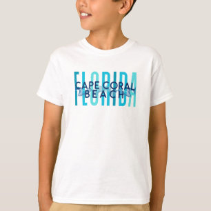T-shirt Cape Coral Beach Florida (Vagues océaniques)