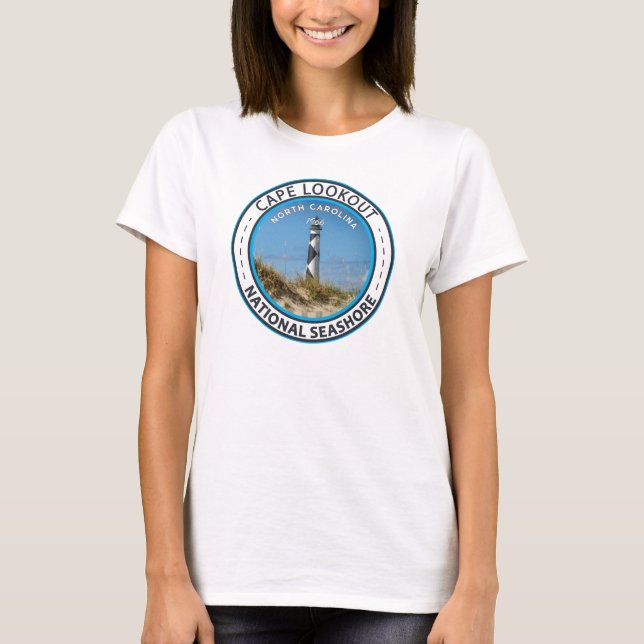 T-shirt Cape Lookout National Seashore North Carolina (Devant)