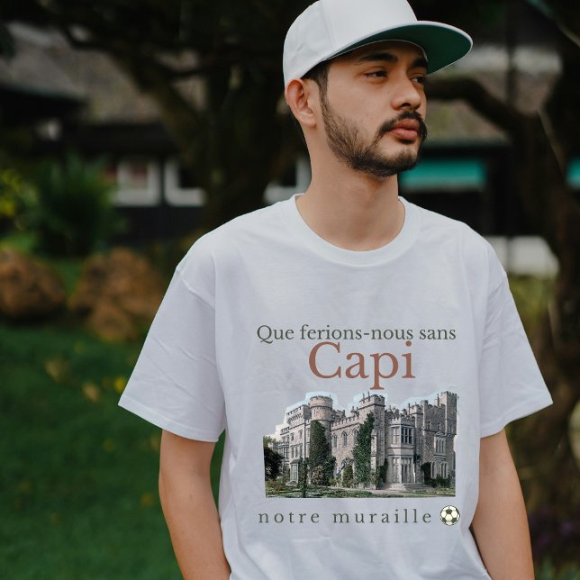 T-shirt Capi Captain Maroc Football (Créateur téléchargé)