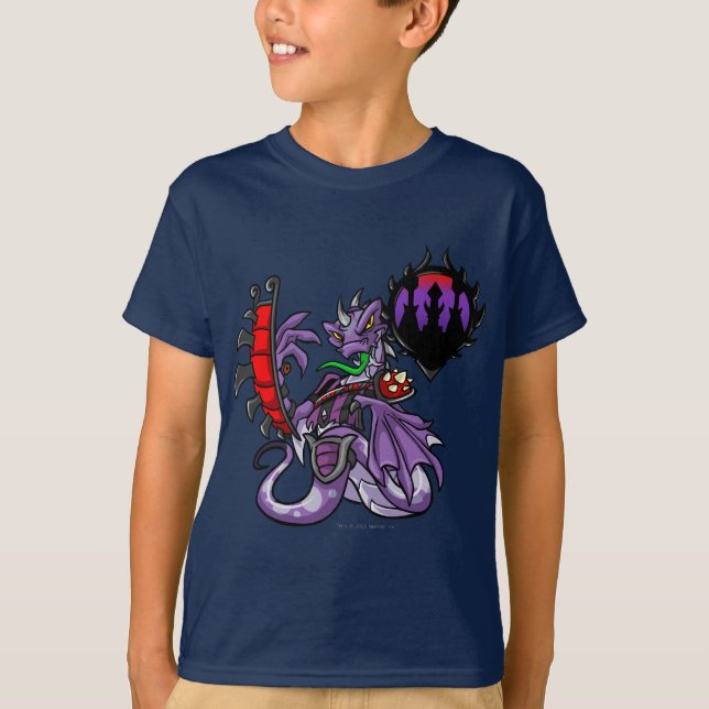 T-shirt Capitaine 1 d'équipe de citadelle de Darigan (Devant)