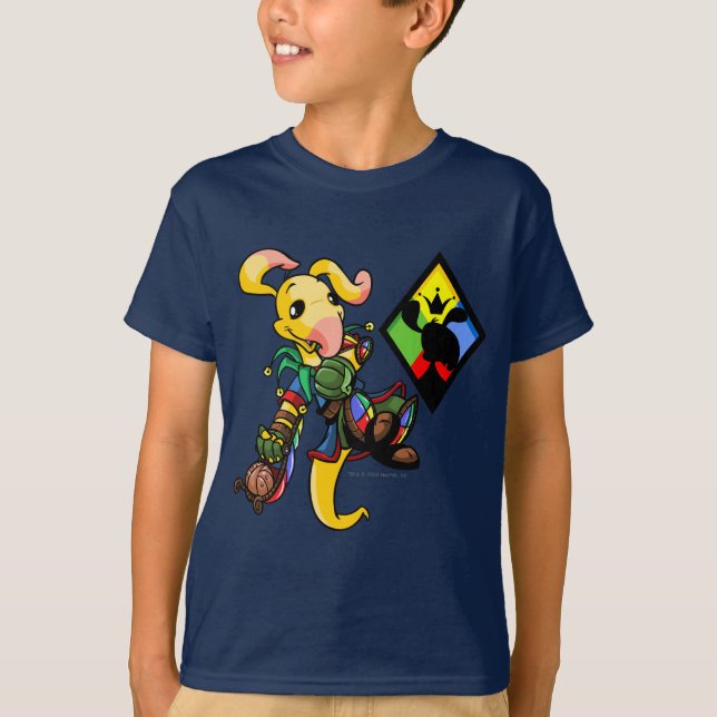 T-shirt Capitaine 1 d'équipe d'île de Roo (Devant)