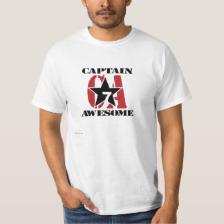 T-shirt Capitaine Awesome - propagande