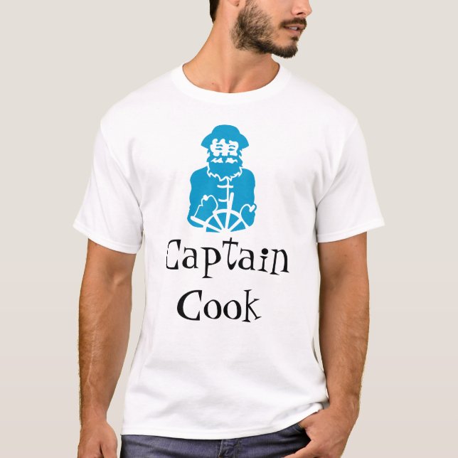 T-shirt Capitaine Cook (Devant)