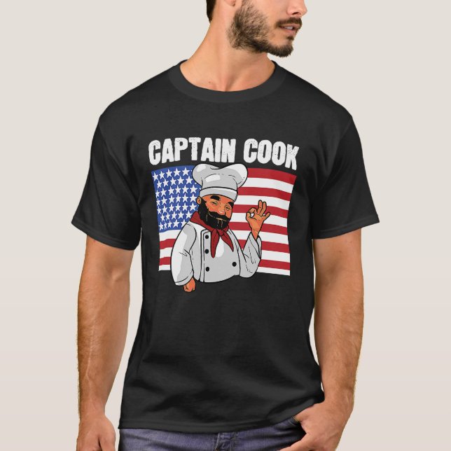 T-shirt Capitaine Cook (Devant)