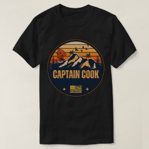 T-shirt Capitaine Cook, Hawaï