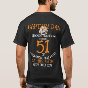 T-SHIRT CAPITAINE DAN CHICKEN ENCHILADA MESSIAH ALBUQUERQU