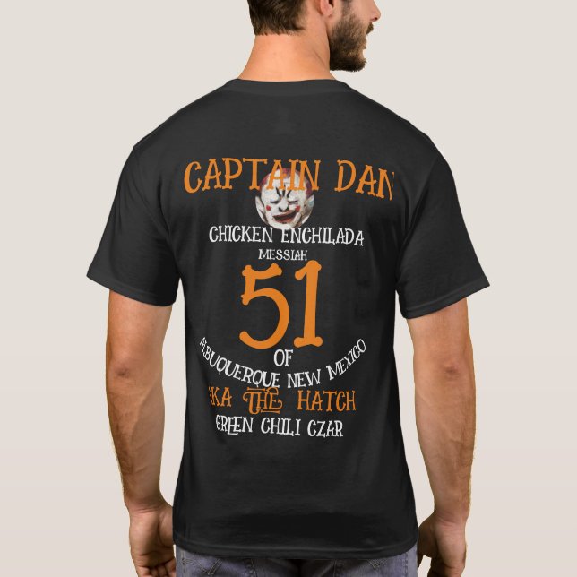T-SHIRT CAPITAINE DAN CHICKEN ENCHILADA MESSIAH ALBUQUERQU (Dos)