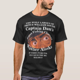T-SHIRT CAPITAINE DAN LE LOUP LARSEN ALASKA AK