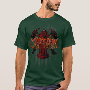 T-shirt Capitaine de pompiers