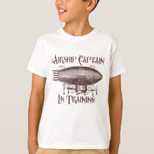 T-shirt Capitaine de vaisseau en formation, Steampunk pour