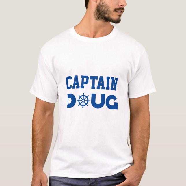 T-shirt Capitaine Doug (Devant)