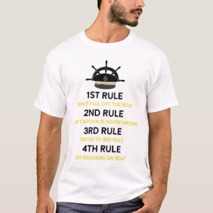 T-shirt Capitaine drôle Gift Boating Boat Owner de bateau