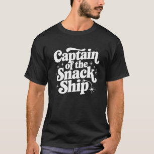 T-shirt Capitaine du bateau de collations