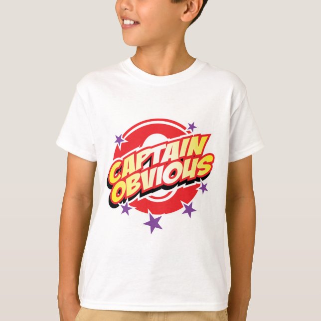 T-shirt Capitaine Évident (Devant)