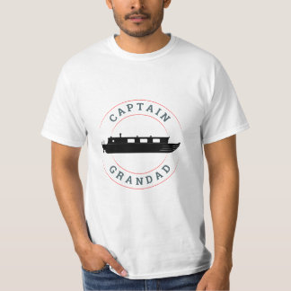 T-shirt Capitaine Grandad (noir)