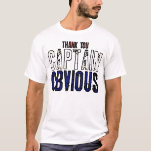 T-shirt Capitaine Obvious