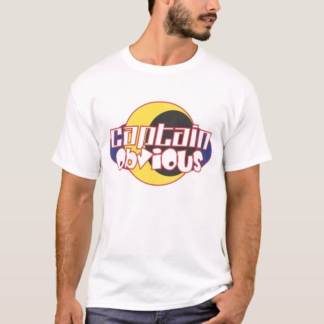 T-shirt Capitaine Obvious Logo (Devant)