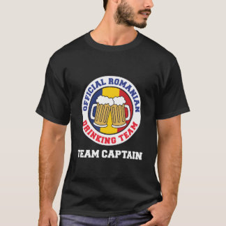 T-shirt Capitaine officiel de l'équipe de boisson Roian