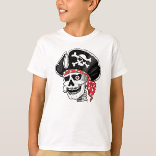T-shirt Capitaine Skull Pirate